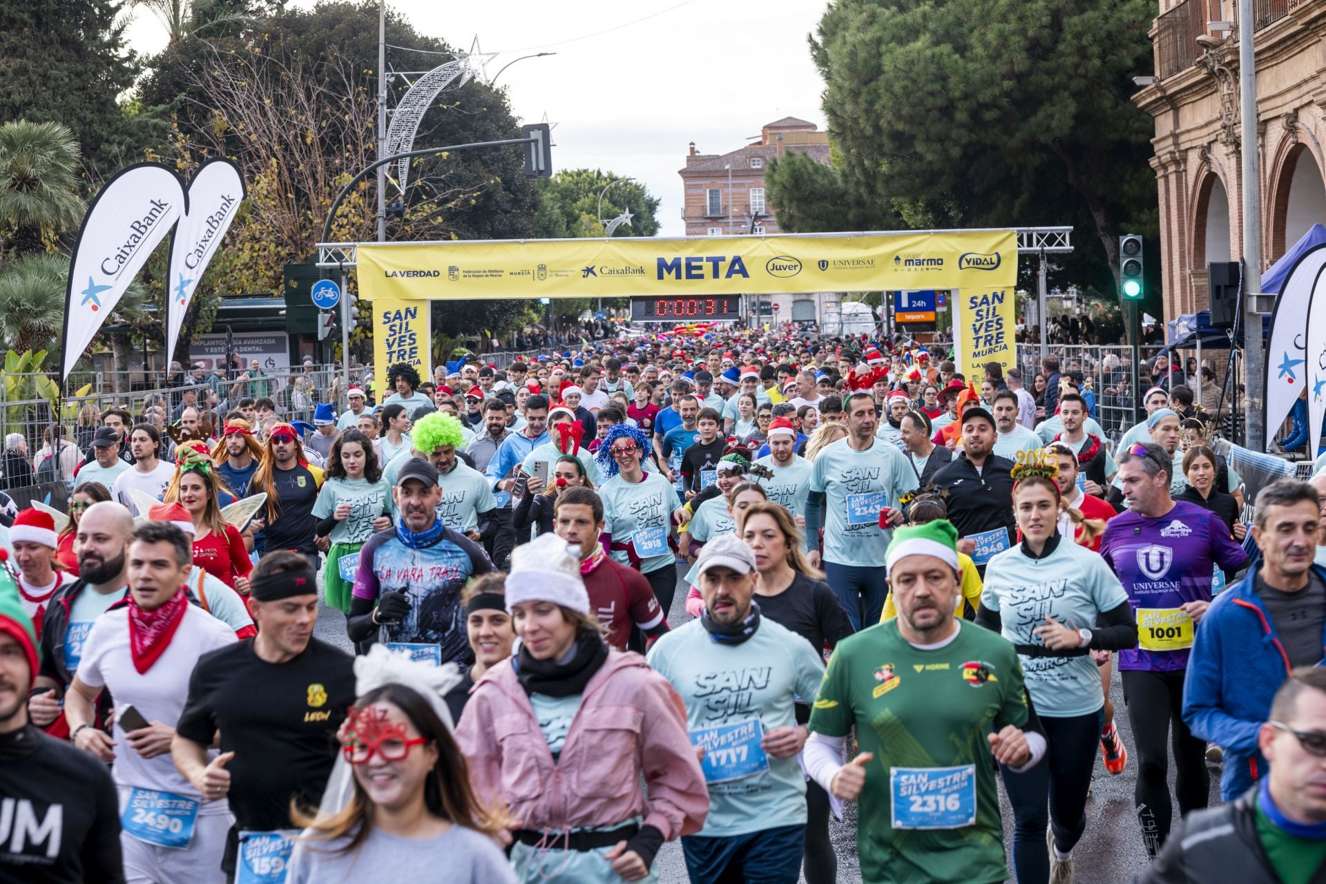 La San Silvestre de Murcia 2024, en imágenes