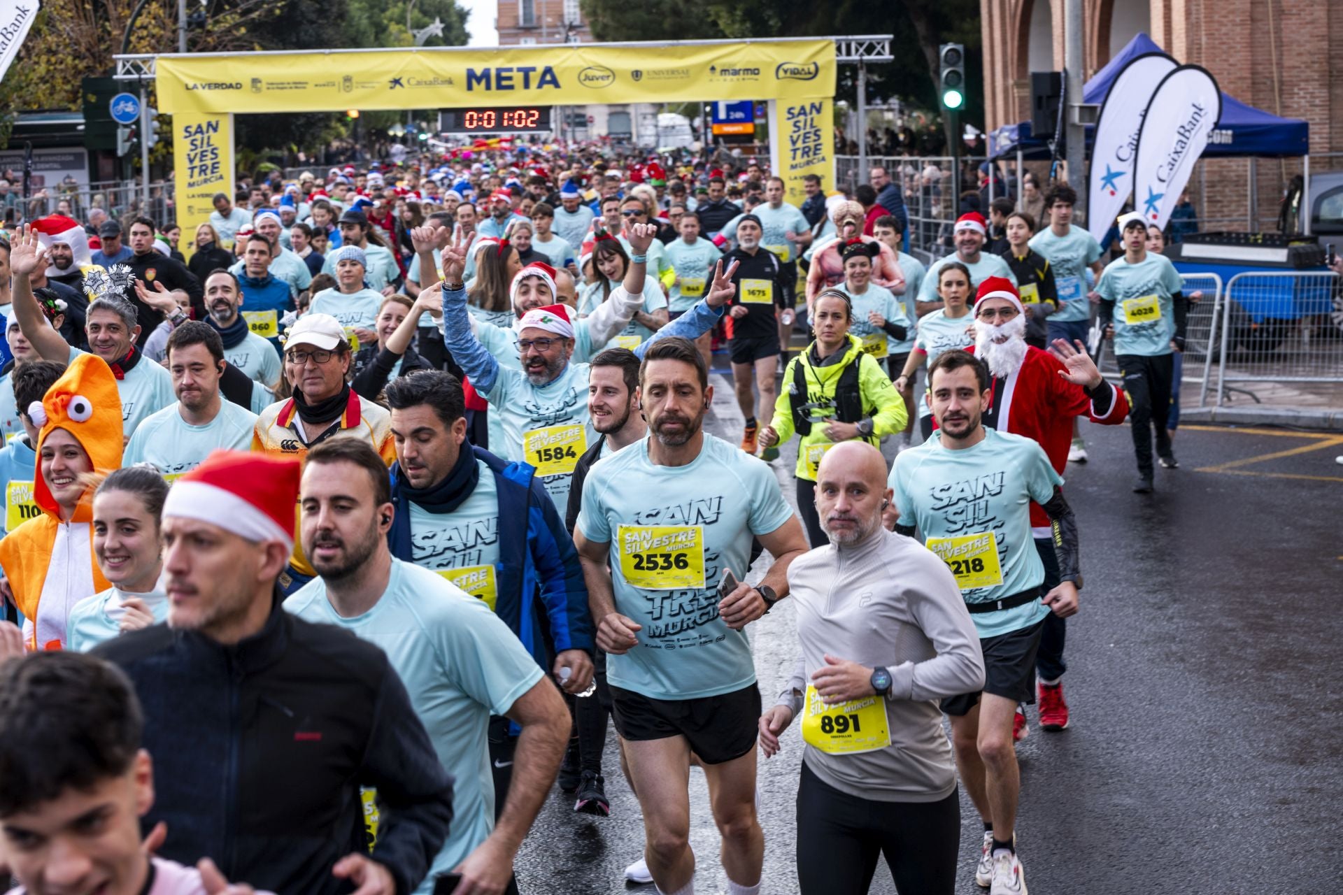La San Silvestre de Murcia 2024, en imágenes