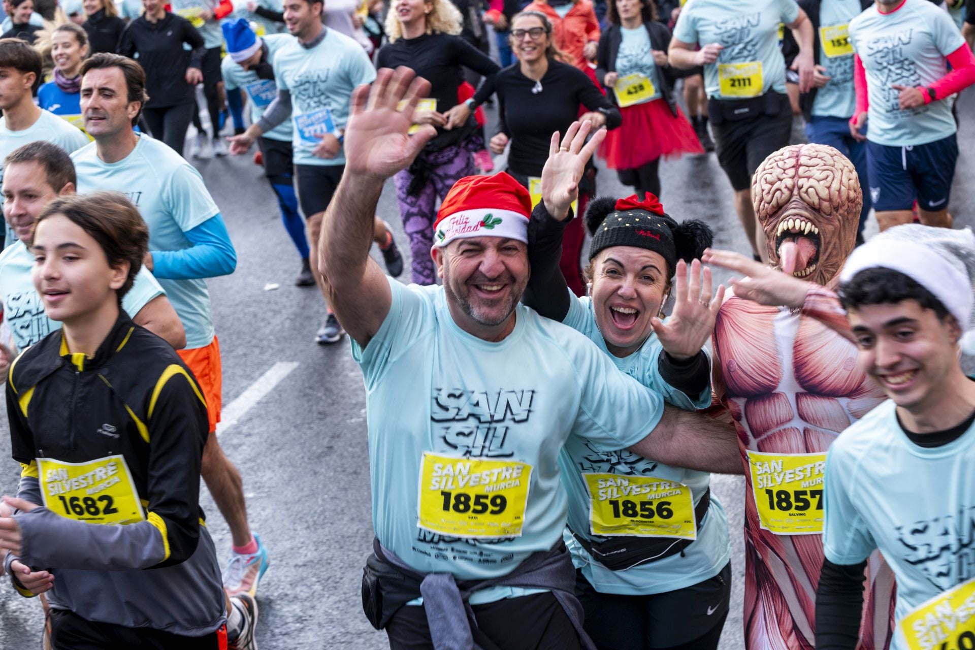 La San Silvestre de Murcia 2024, en imágenes
