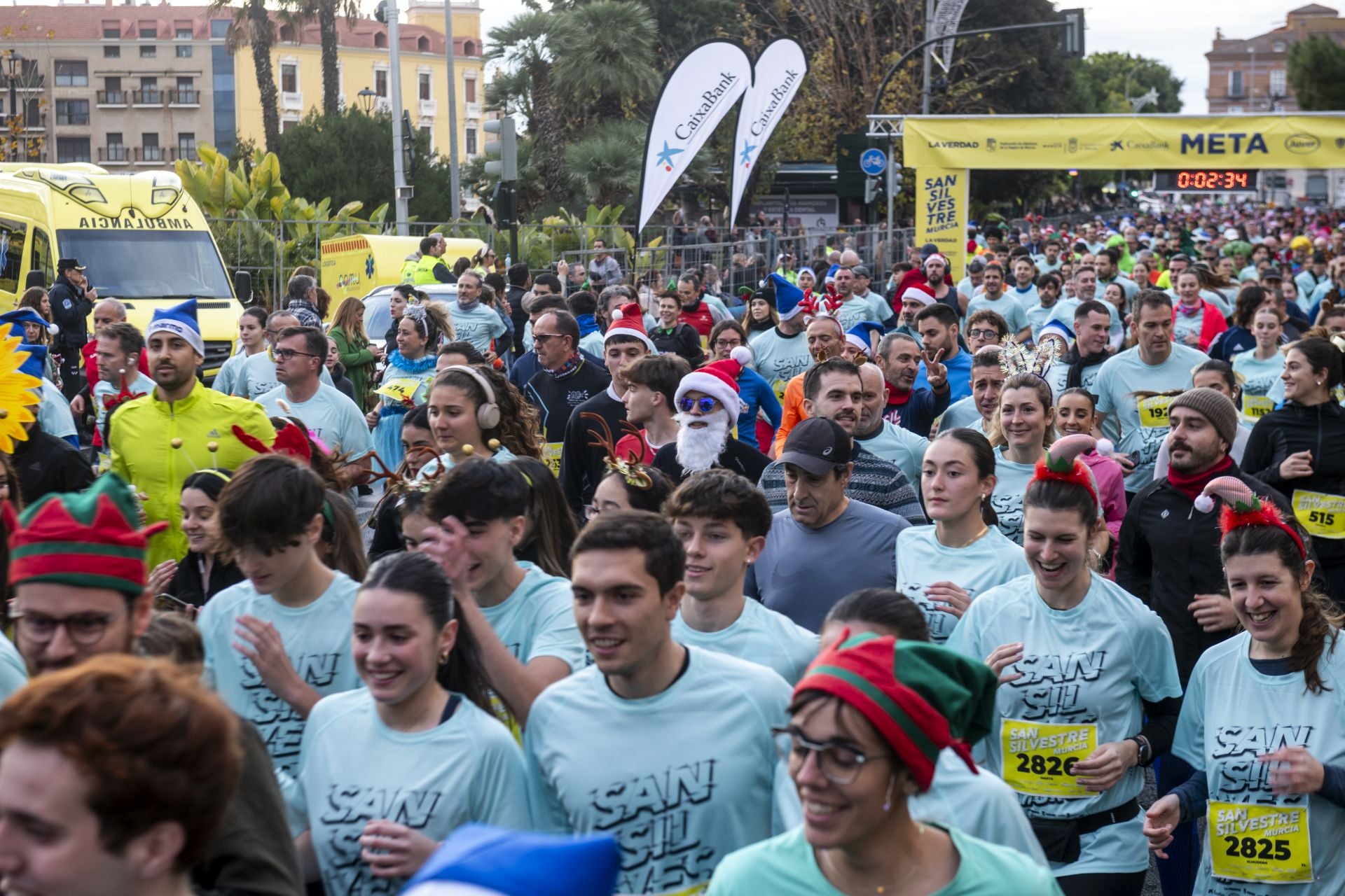 La San Silvestre de Murcia 2024, en imágenes