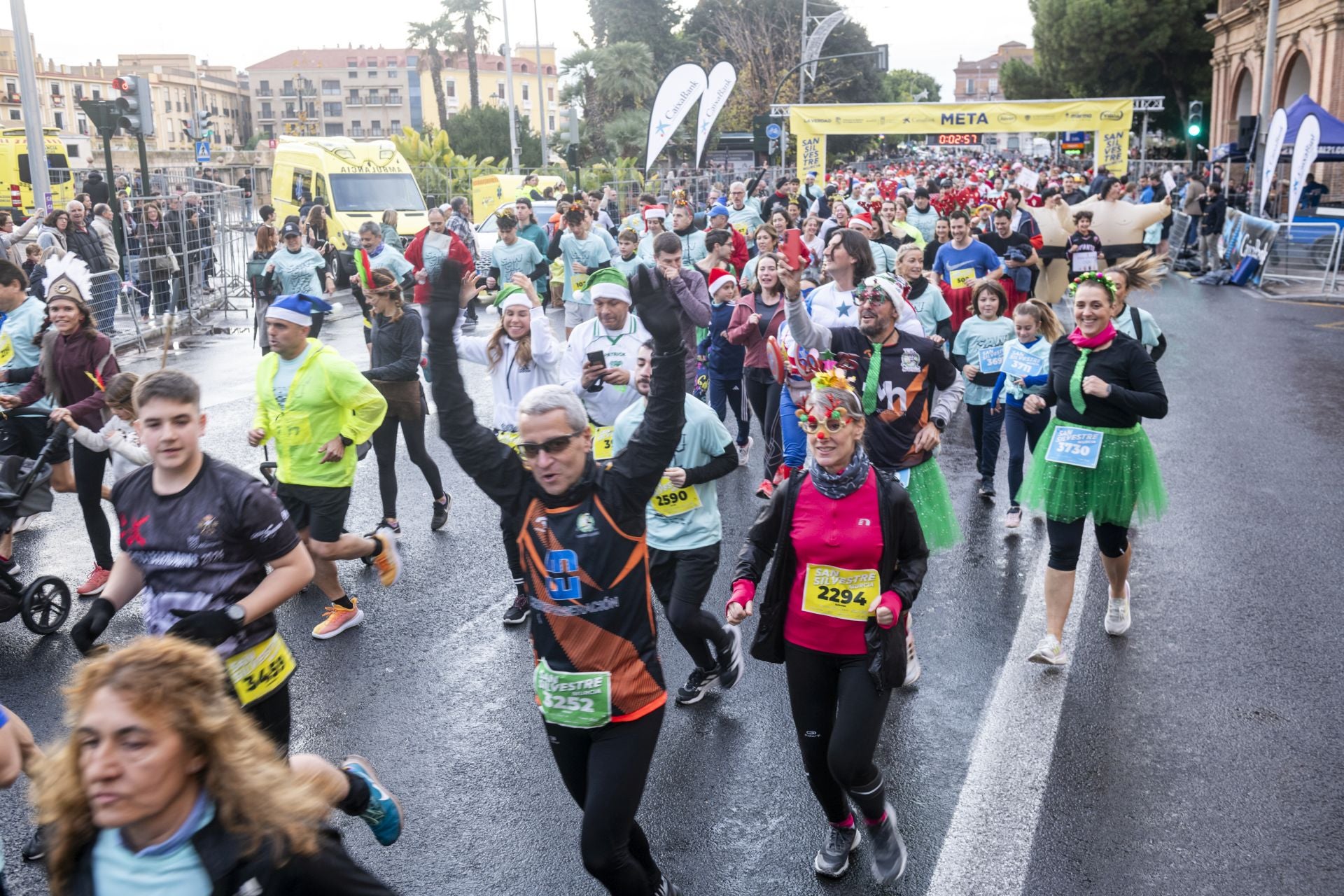 La San Silvestre de Murcia 2024, en imágenes