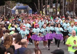 Corredores de la San Silvestre de Cartagena 2024.