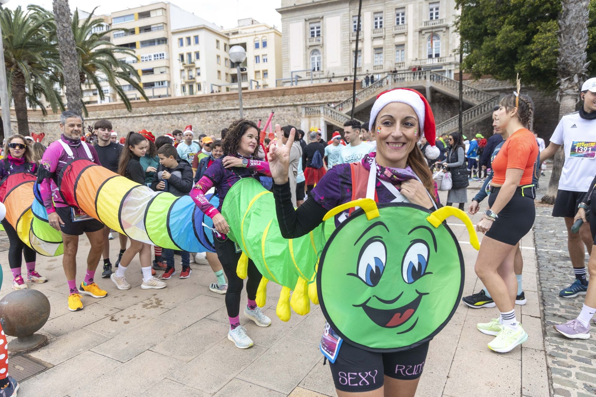 Los disfraces de la San Silvestre de Cartagena 2024, en imágenes