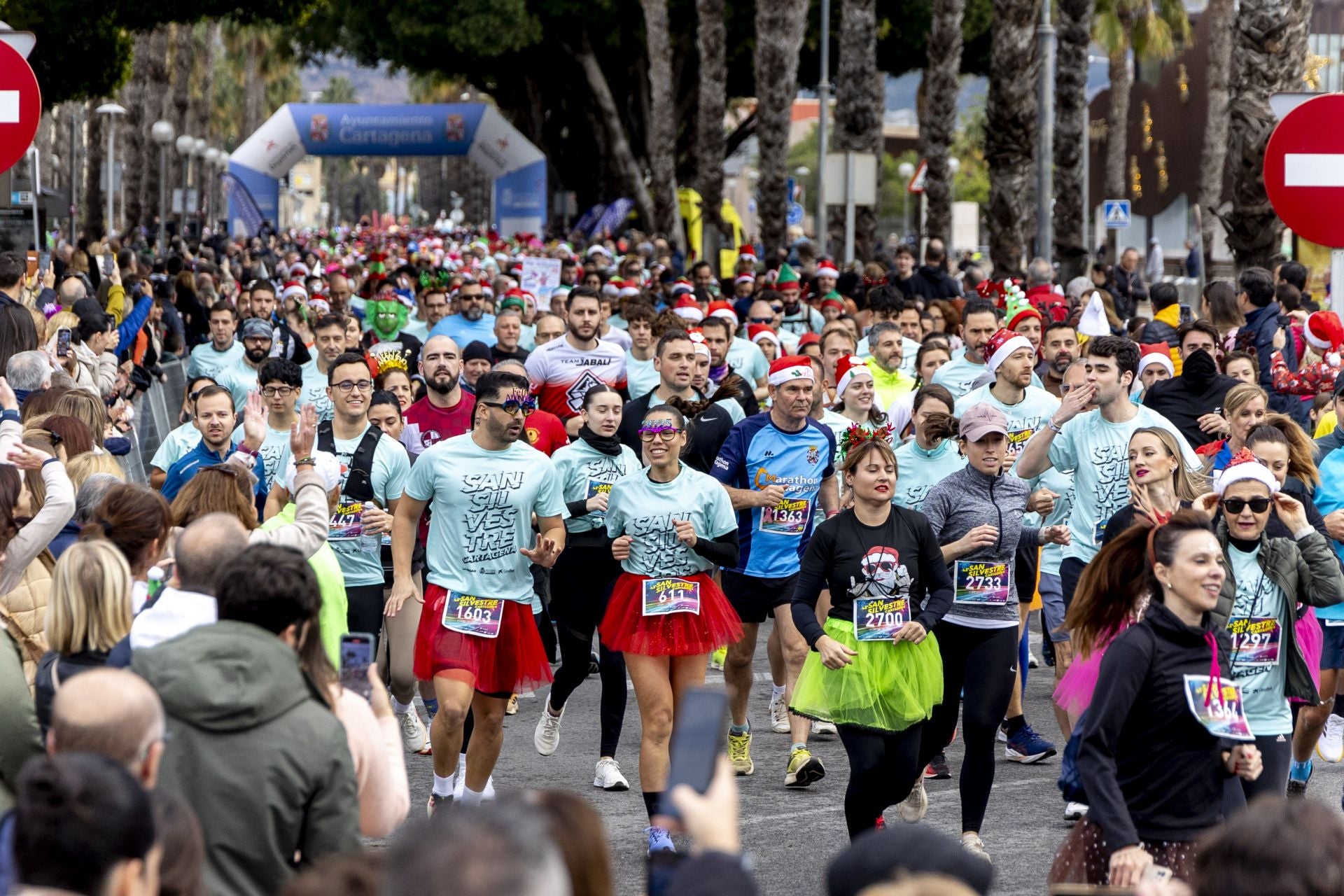 La San Silvestre de Cartagena 2024, en imágenes