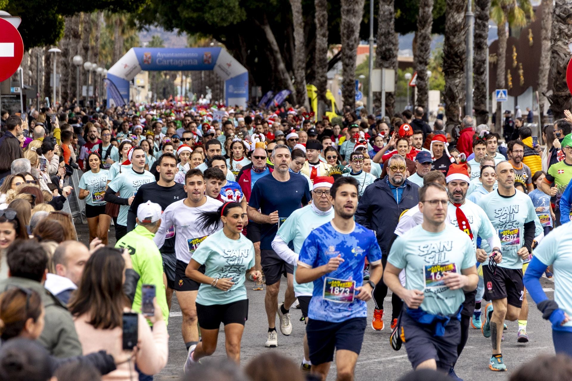 La San Silvestre de Cartagena 2024, en imágenes