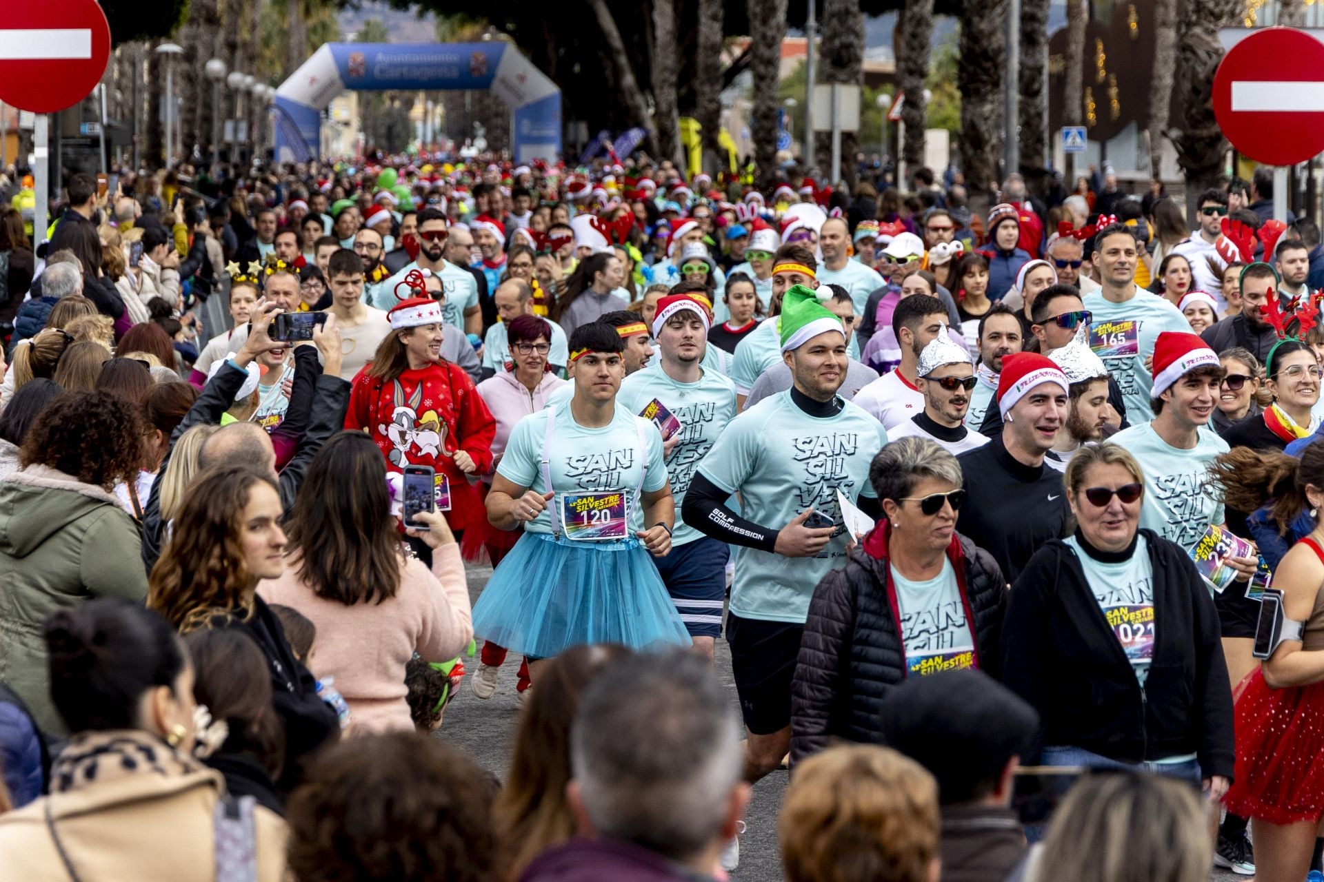 La San Silvestre de Cartagena 2024, en imágenes