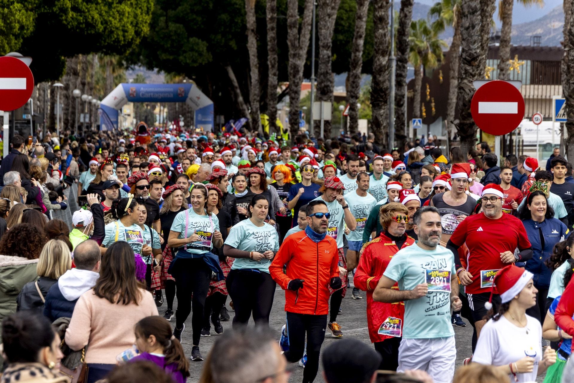 La San Silvestre de Cartagena 2024, en imágenes