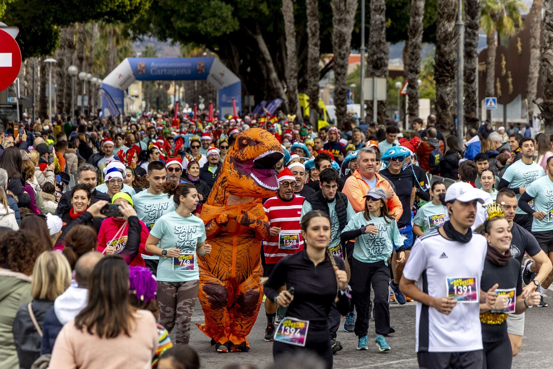 La San Silvestre de Cartagena 2024, en imágenes