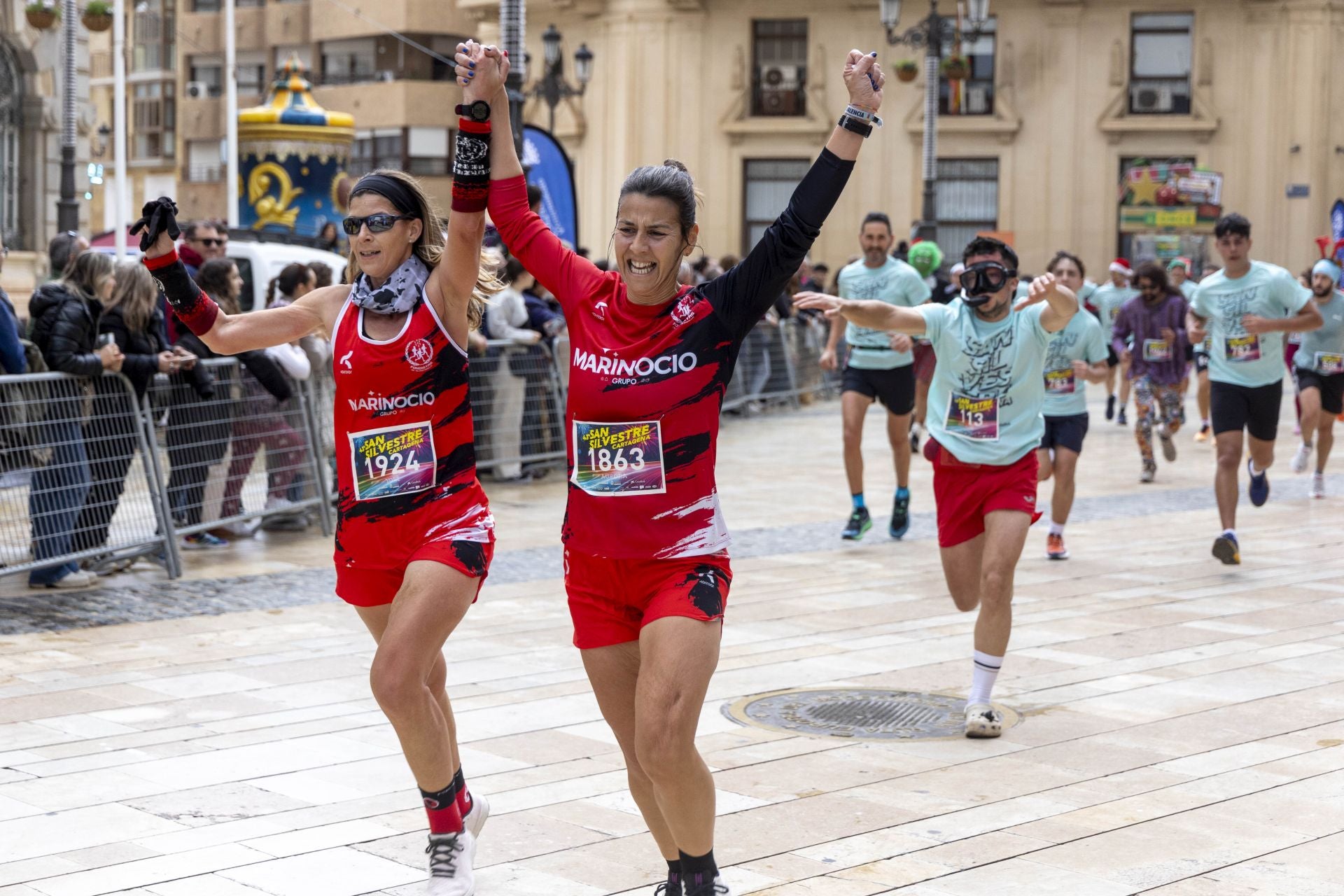 La San Silvestre de Cartagena 2024, en imágenes