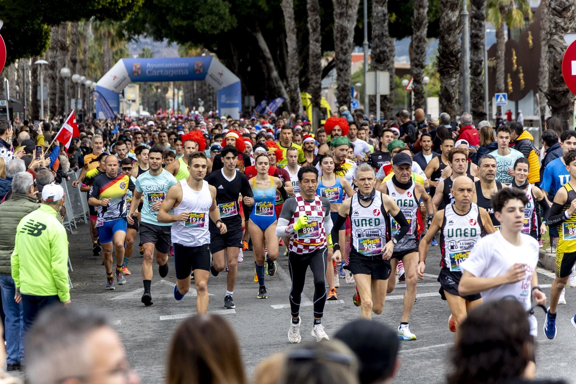 La San Silvestre de Cartagena 2024, en imágenes