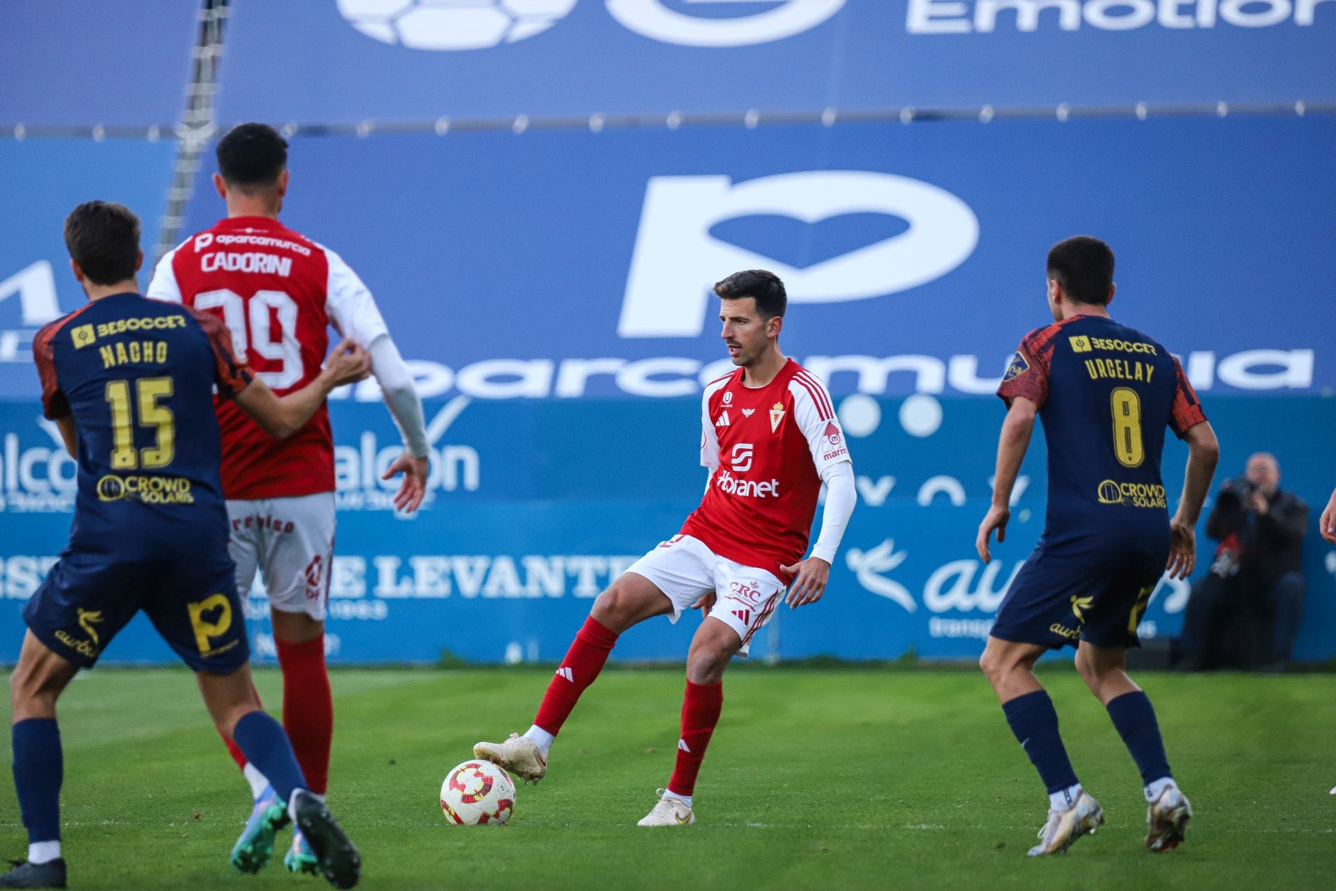 El partido benéfico entre Real Murcia y UCAM, en imágenes