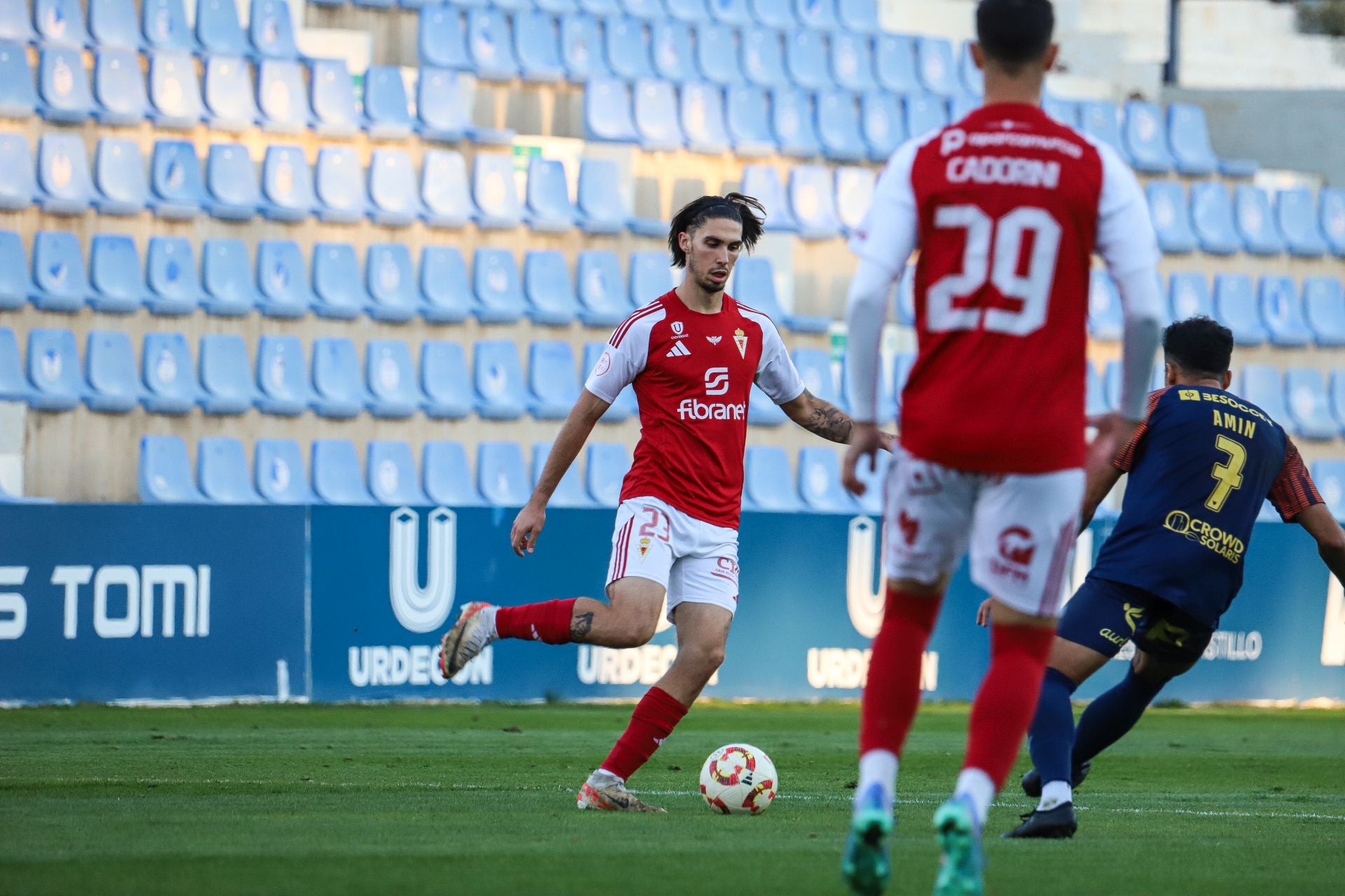 El partido benéfico entre Real Murcia y UCAM, en imágenes