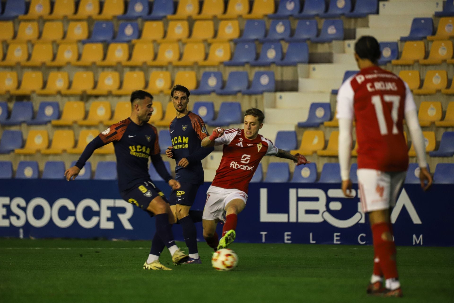 El partido benéfico entre Real Murcia y UCAM, en imágenes