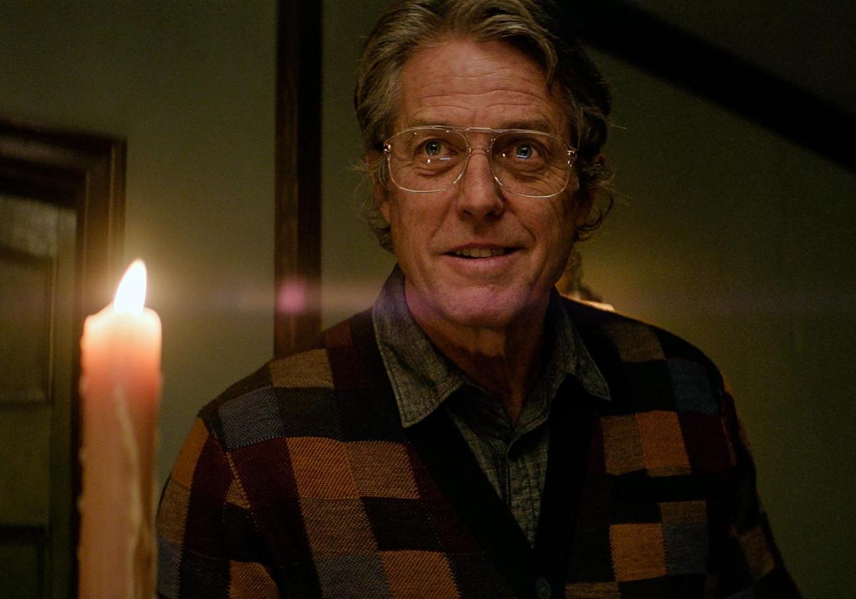 Fotograma de Hugh Grant en 'Heretic'.