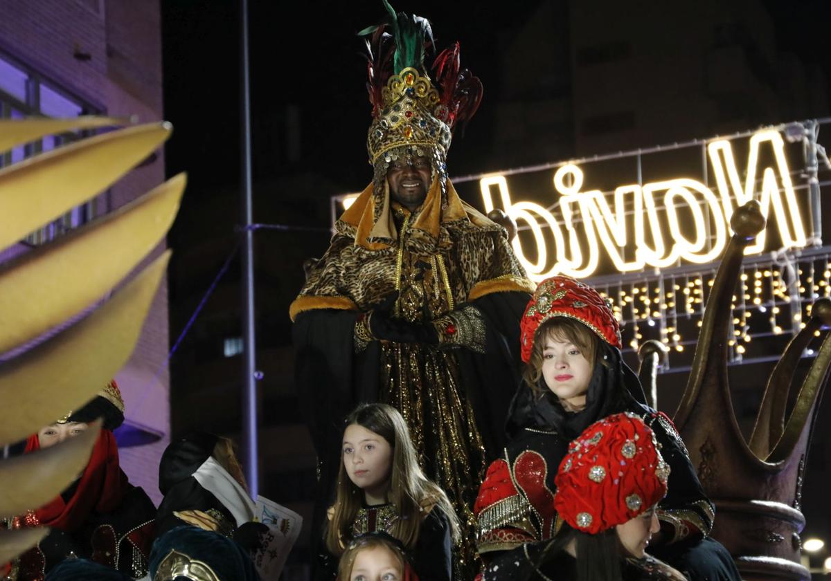 Las imágenes de la cabalgata de los Reyes Magos en Lorca