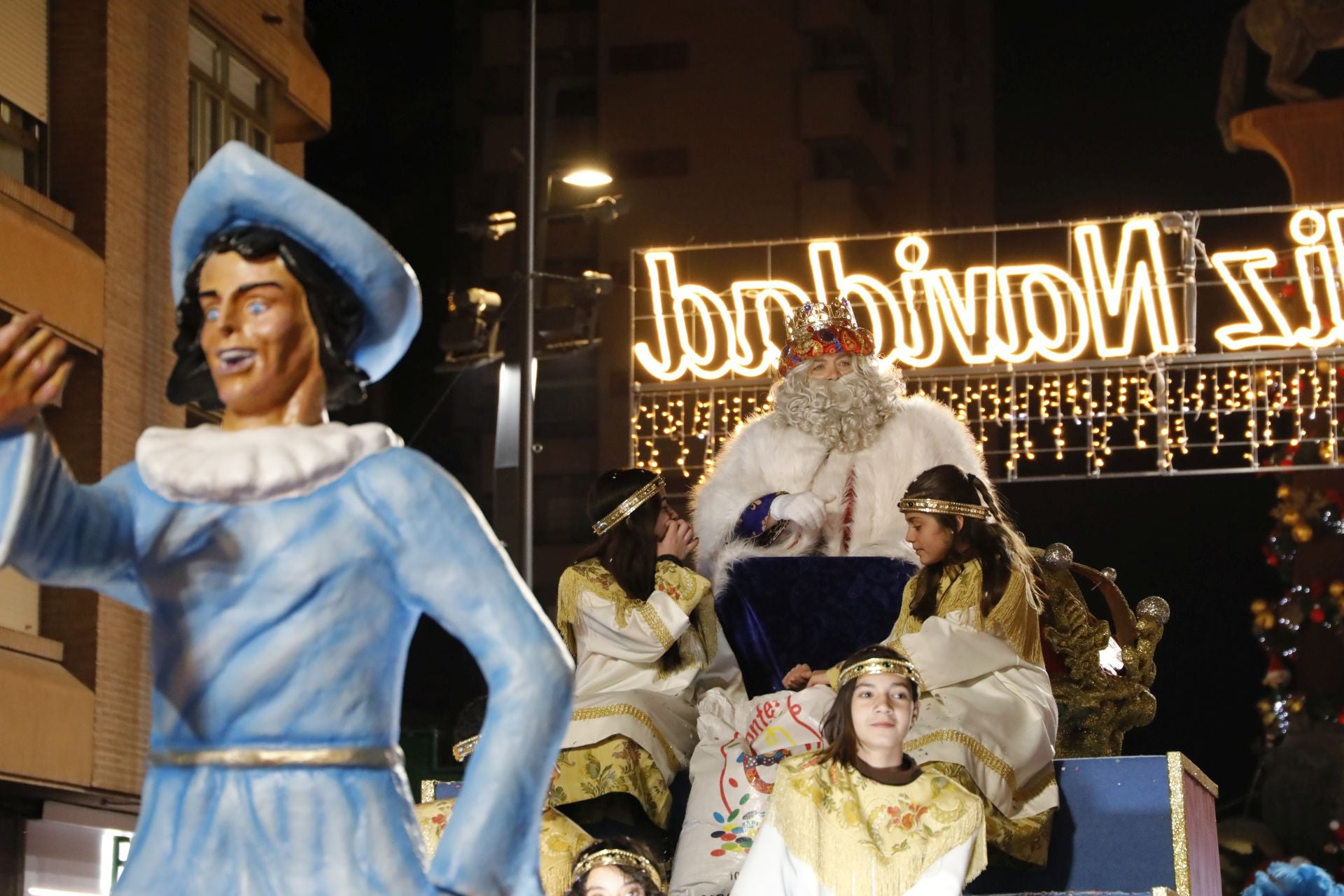 Las imágenes de la cabalgata de los Reyes Magos en Lorca