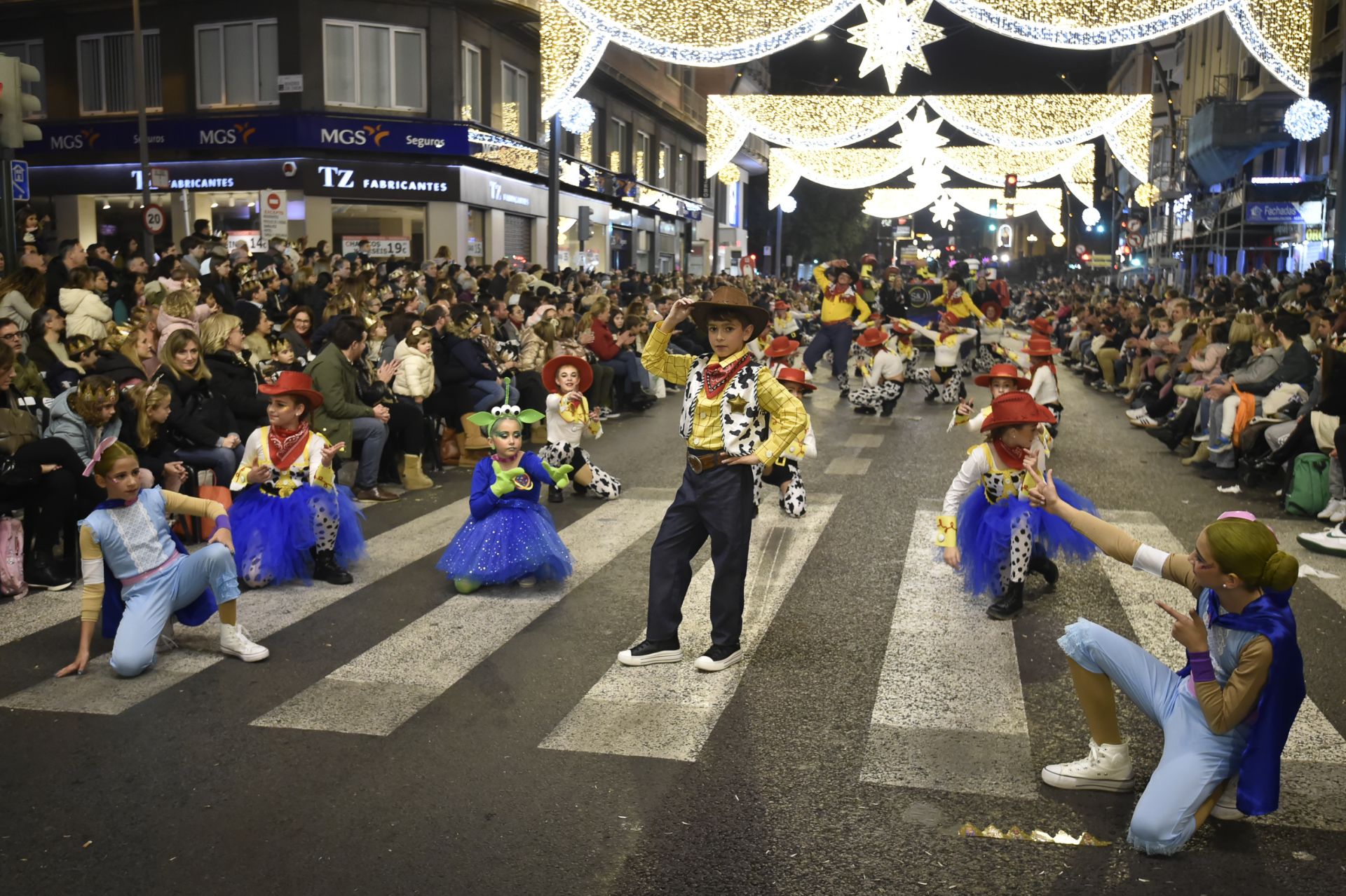 La cabalgata de los Reyes Magos en Murcia, en imágenes