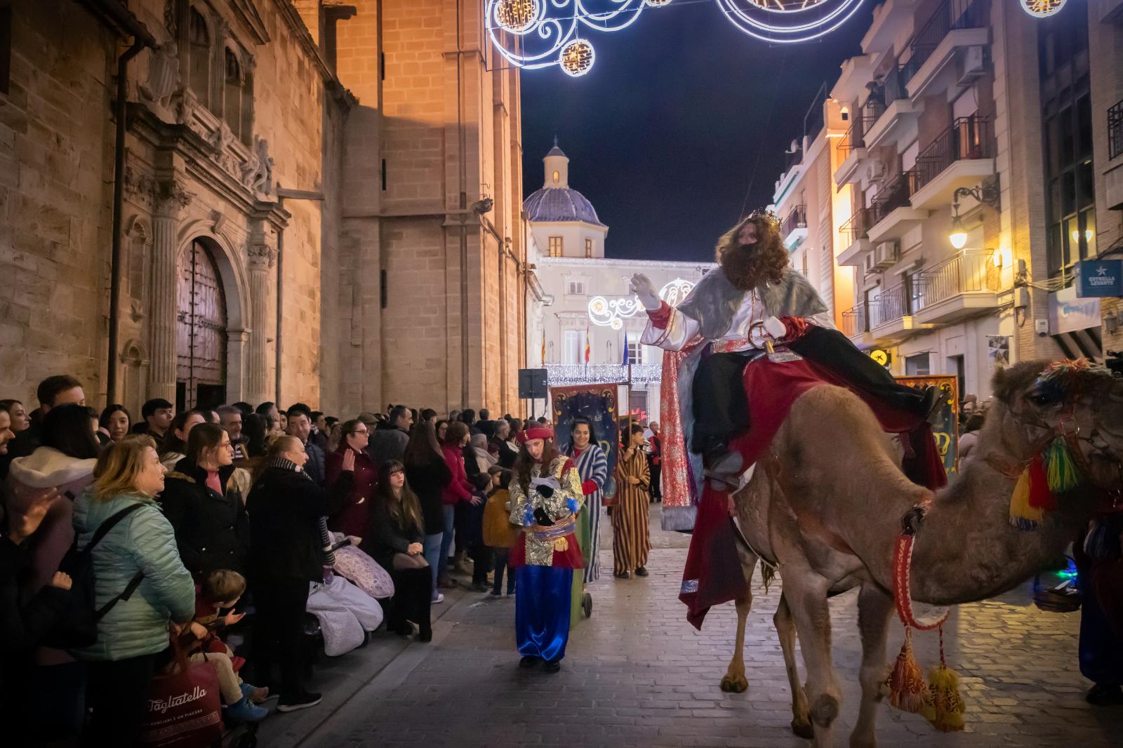 Las imágenes de la cabalgata de Reyes Magos de Orihuela