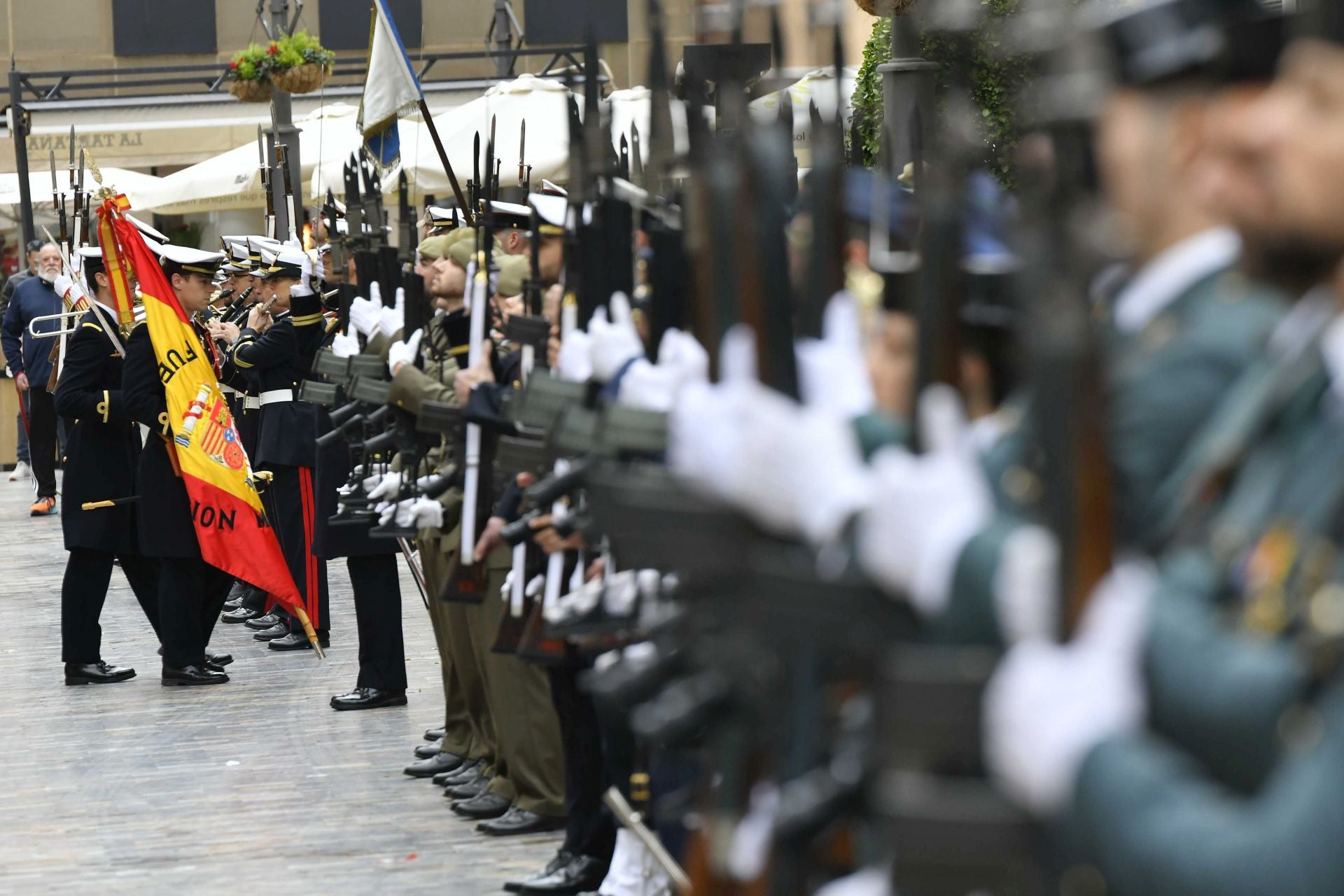 Celebración de la Pascua Militar en Cartagena, en imágenes