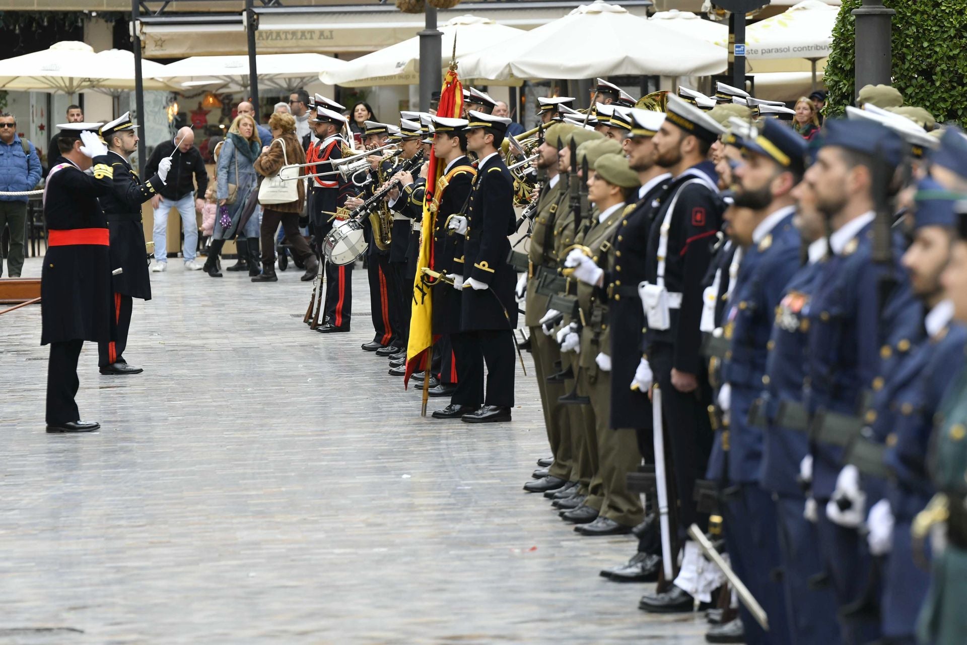 Celebración de la Pascua Militar en Cartagena, en imágenes