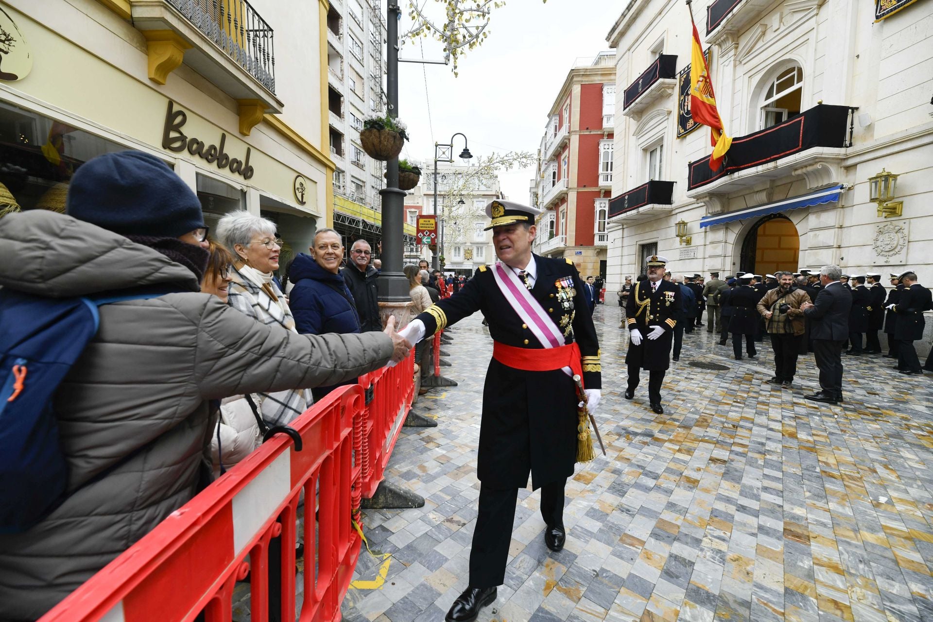 Celebración de la Pascua Militar en Cartagena, en imágenes