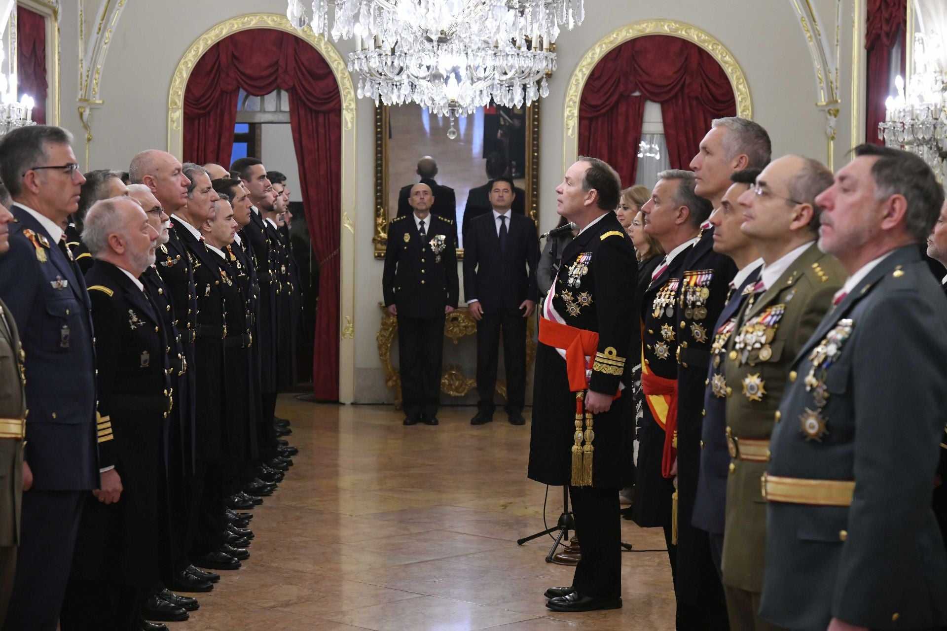 Celebración de la Pascua Militar en Cartagena, en imágenes