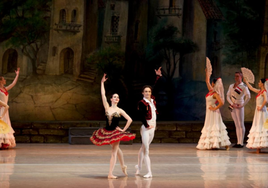 El Ballet de Kiev pone en escena 'Don Quijote'.