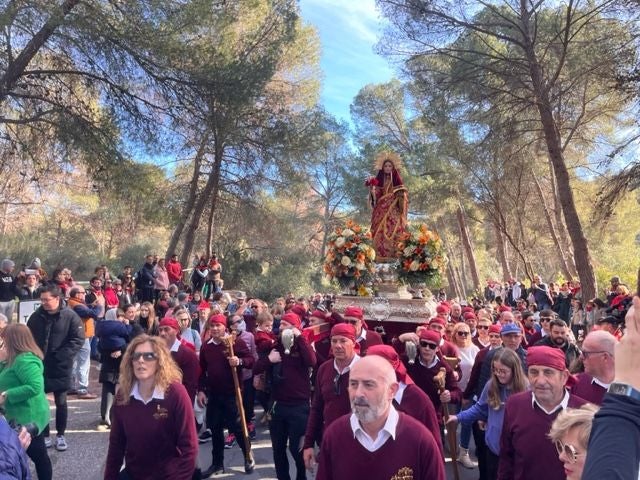 La romería de la Santa de Totana, en imágenes