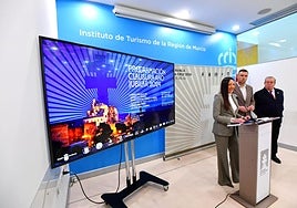 Carmen Conesa explica los actos de clausura del Año Jubilar, este martes.