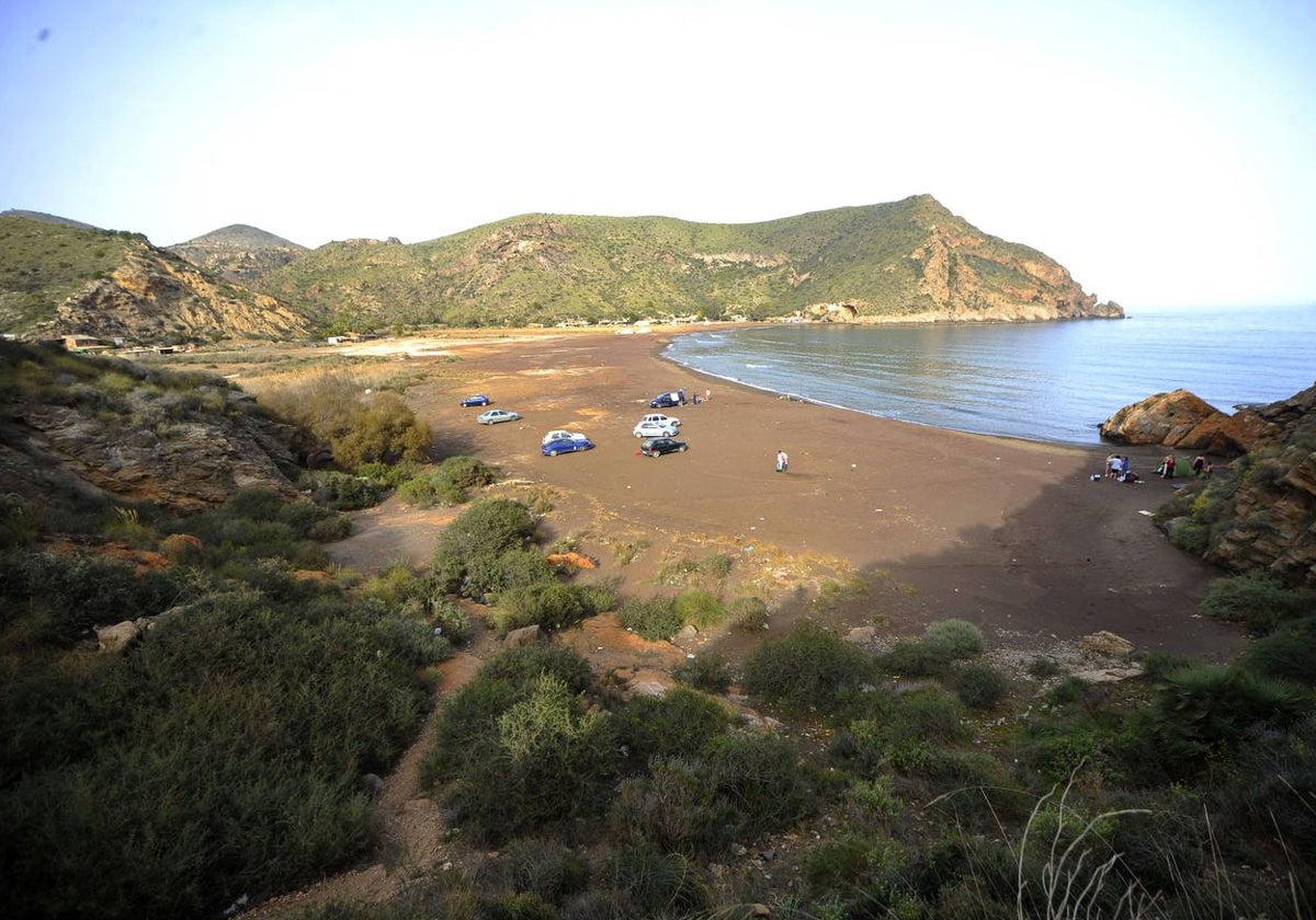 Playa de El Gorguel, en una foto de archivo.