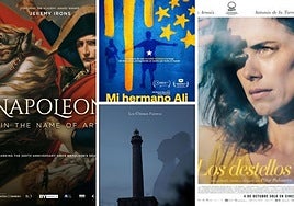 'Napoleón. En el nombre del arte', 'Mi hermano Alí', 'Los últimos fareros' y 'Los destellos'.