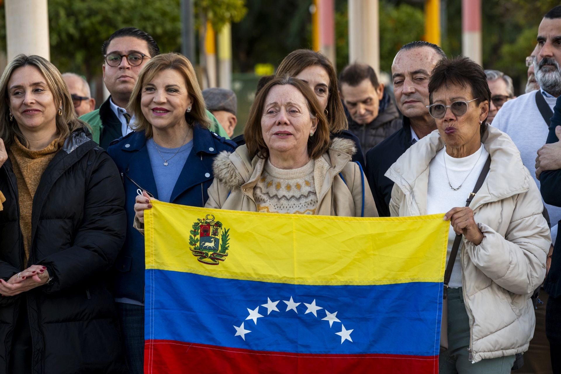 Venezolanos frente a Maduro en Murcia