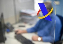 Una oficina de la Agencia Tributaria, en una imagen de archivo.