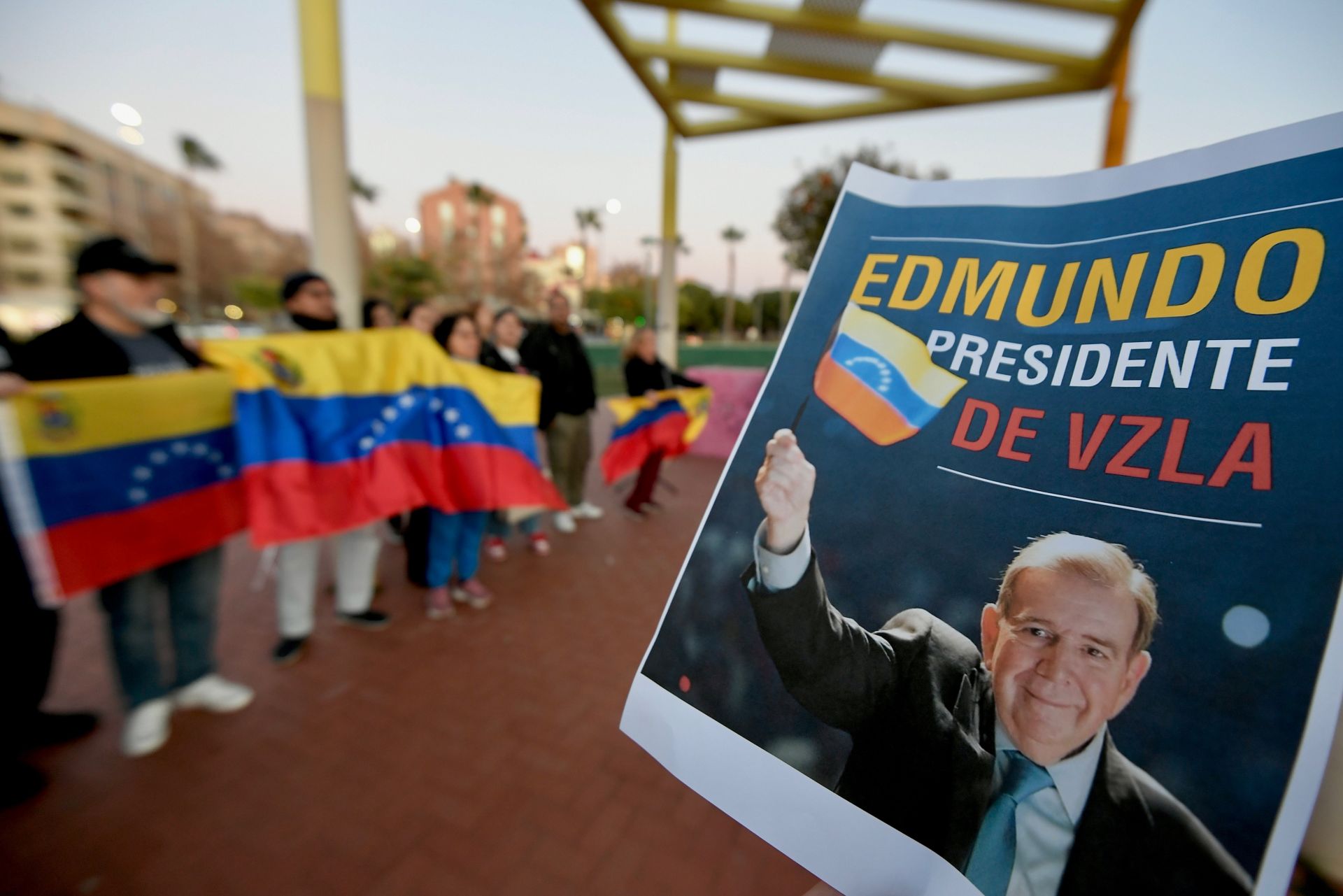 Protesta contra Maduro en Murcia