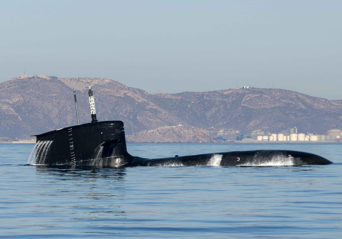 El submarino S-81 'Isaac Peral' supera las 1.200 horas de navegación, casi 900 en inmersión