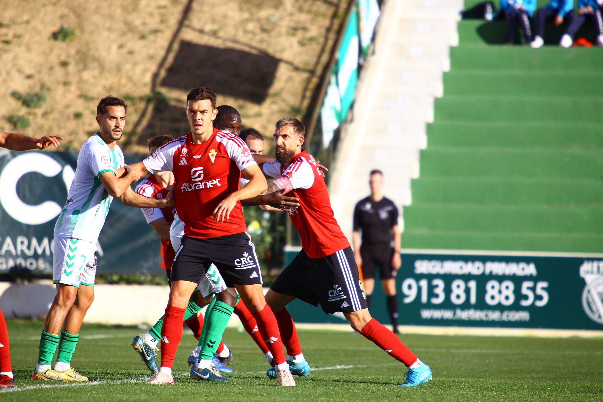 La derrota del Real Murcia frente al Antequera, en imágenes