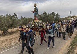 Las imágenes de la romería de la Virgen de la Luz en Cartagena