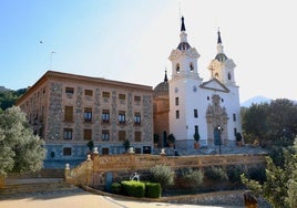 Santuario de la Fuensanta, este lunes.