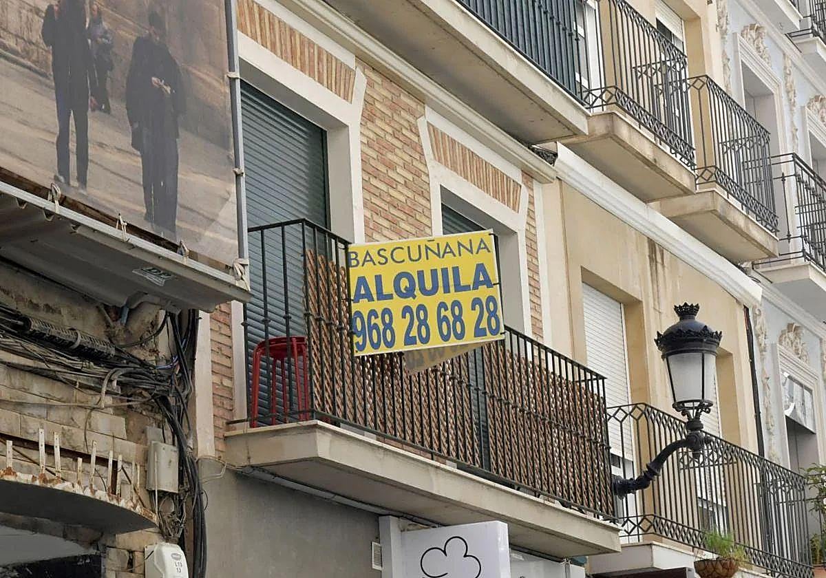 Imagen de archivo de un piso en alquiler en la Región de Murcia.