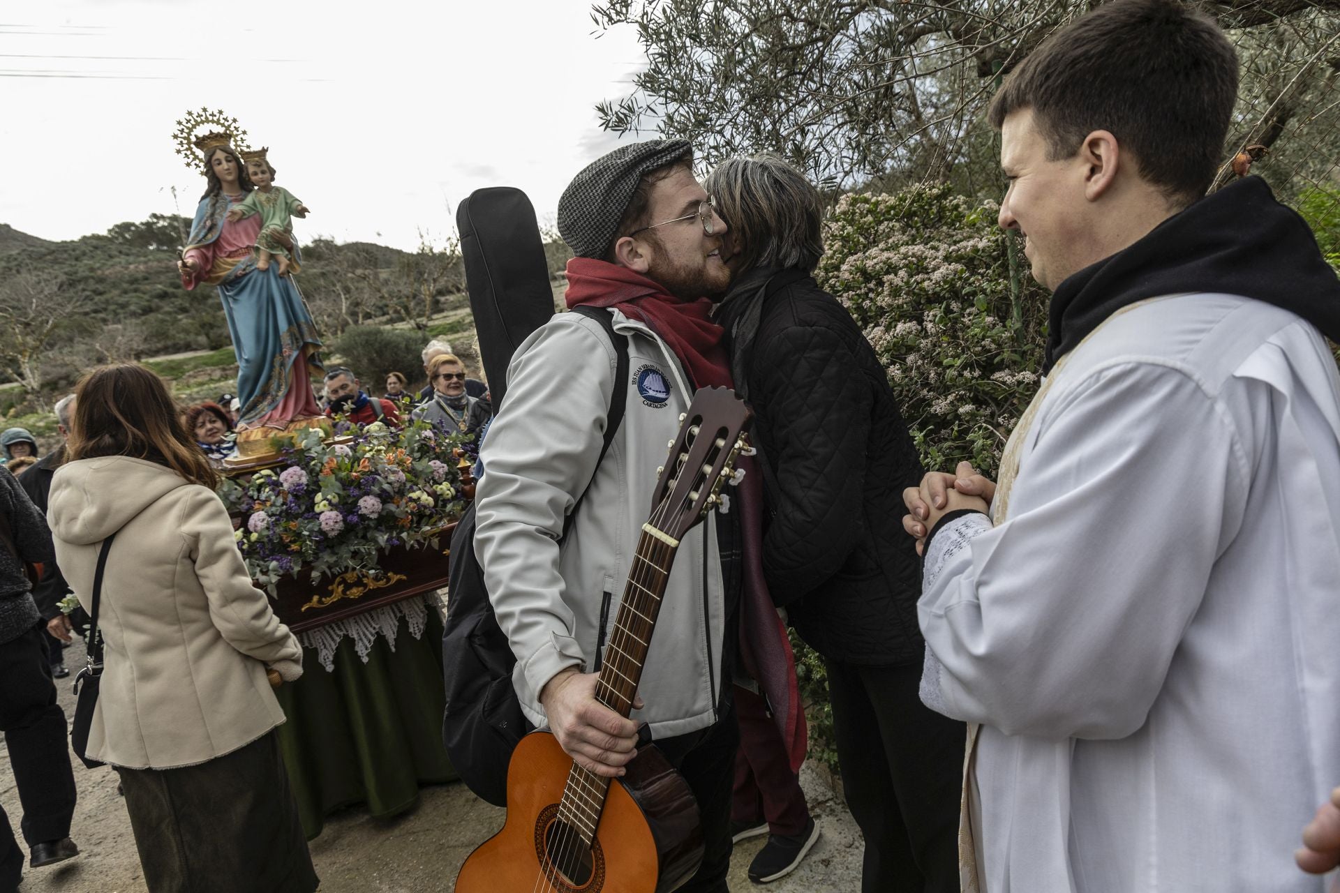 Las imágenes de la romería de la Virgen de la Luz en Cartagena