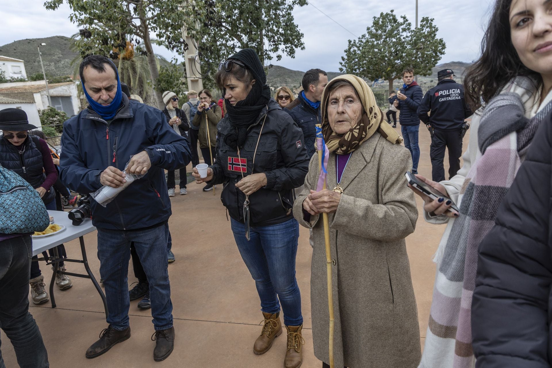 Las imágenes de la romería de la Virgen de la Luz en Cartagena
