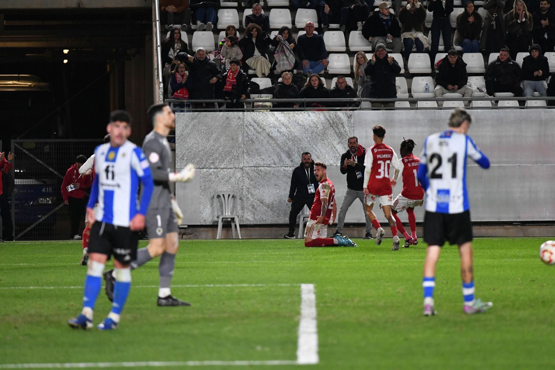 La victoria del Real Murcia frente al Hércules, en imágenes