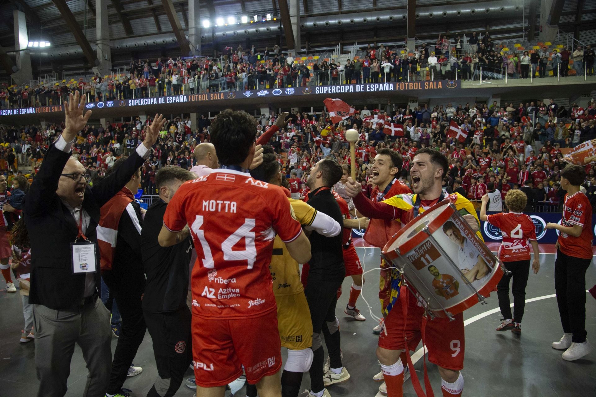 El Jimbee consigue la Supercopa ante el Betis