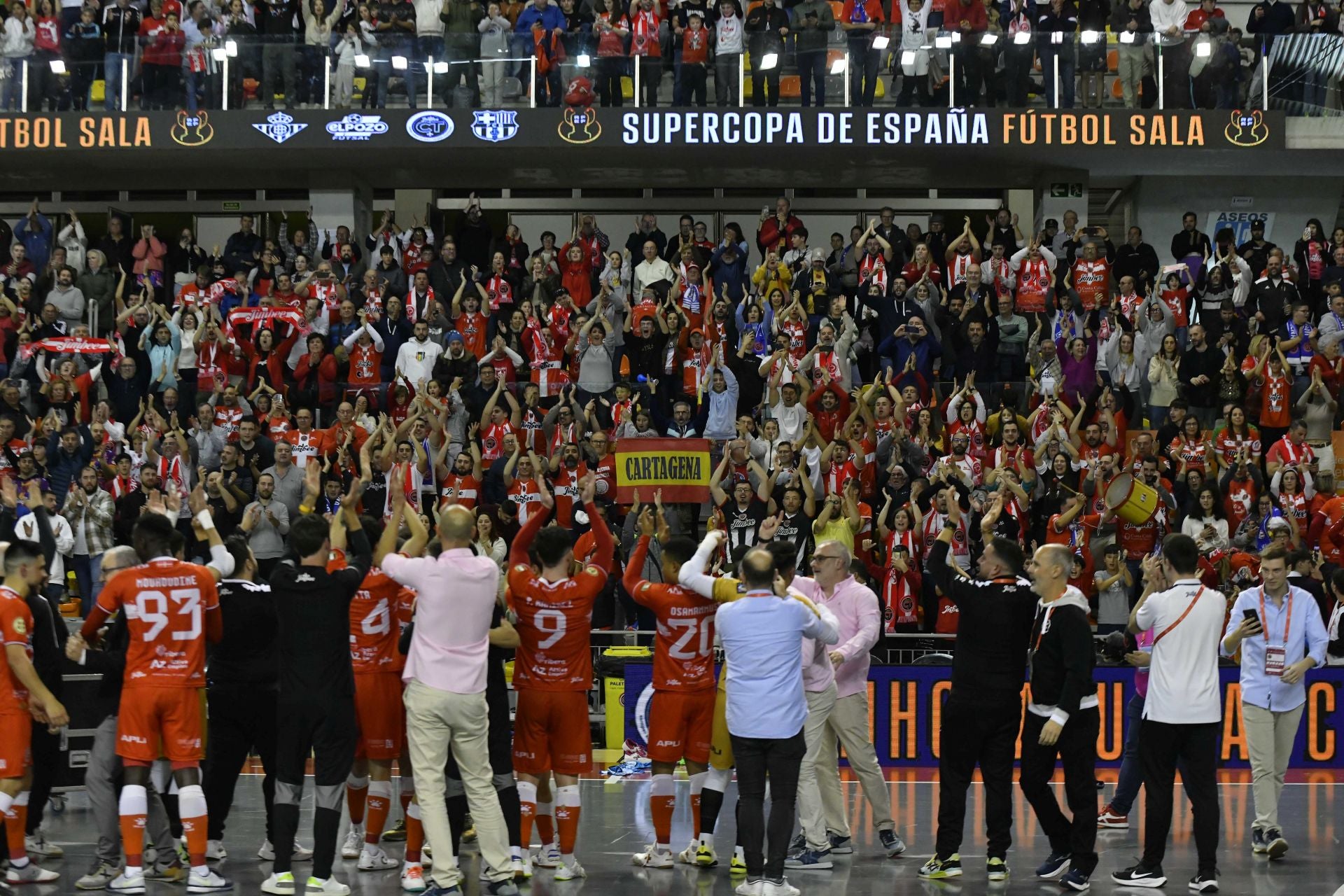 El Jimbee consigue la Supercopa ante el Betis