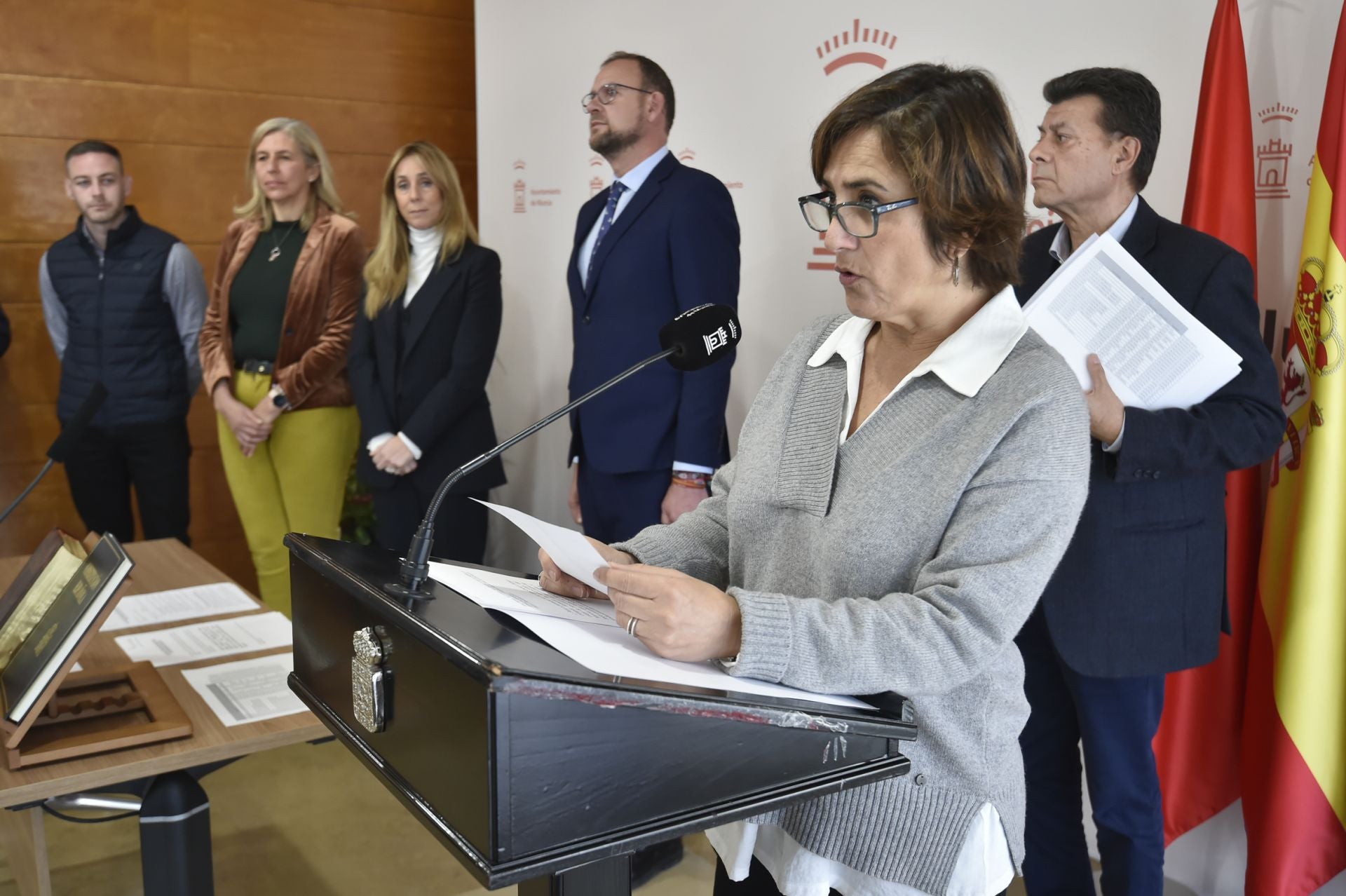 La toma de posesión de los 23 nuevos funcionarios en Murcia, en imágenes