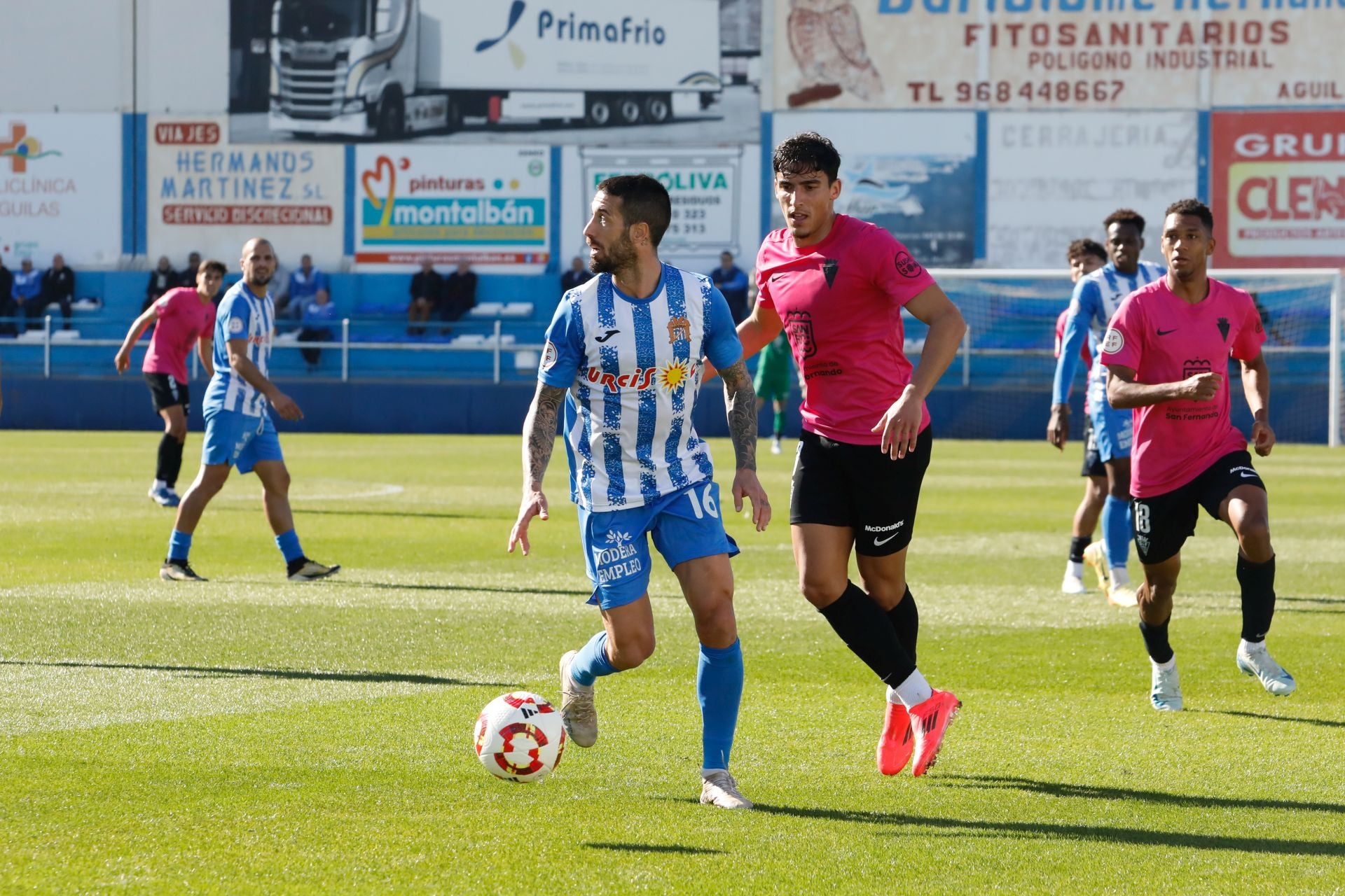 Las imágenes del Águilas-San Fernando (1-1)