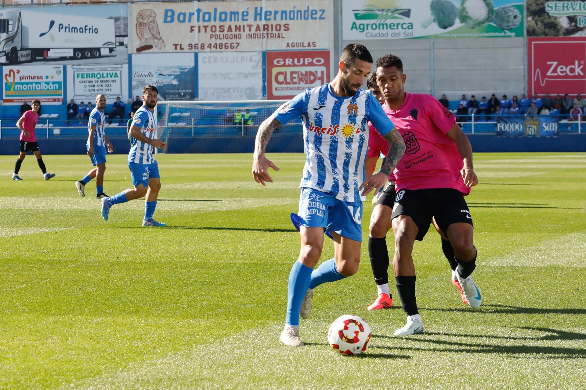 Las imágenes del Águilas-San Fernando (1-1)