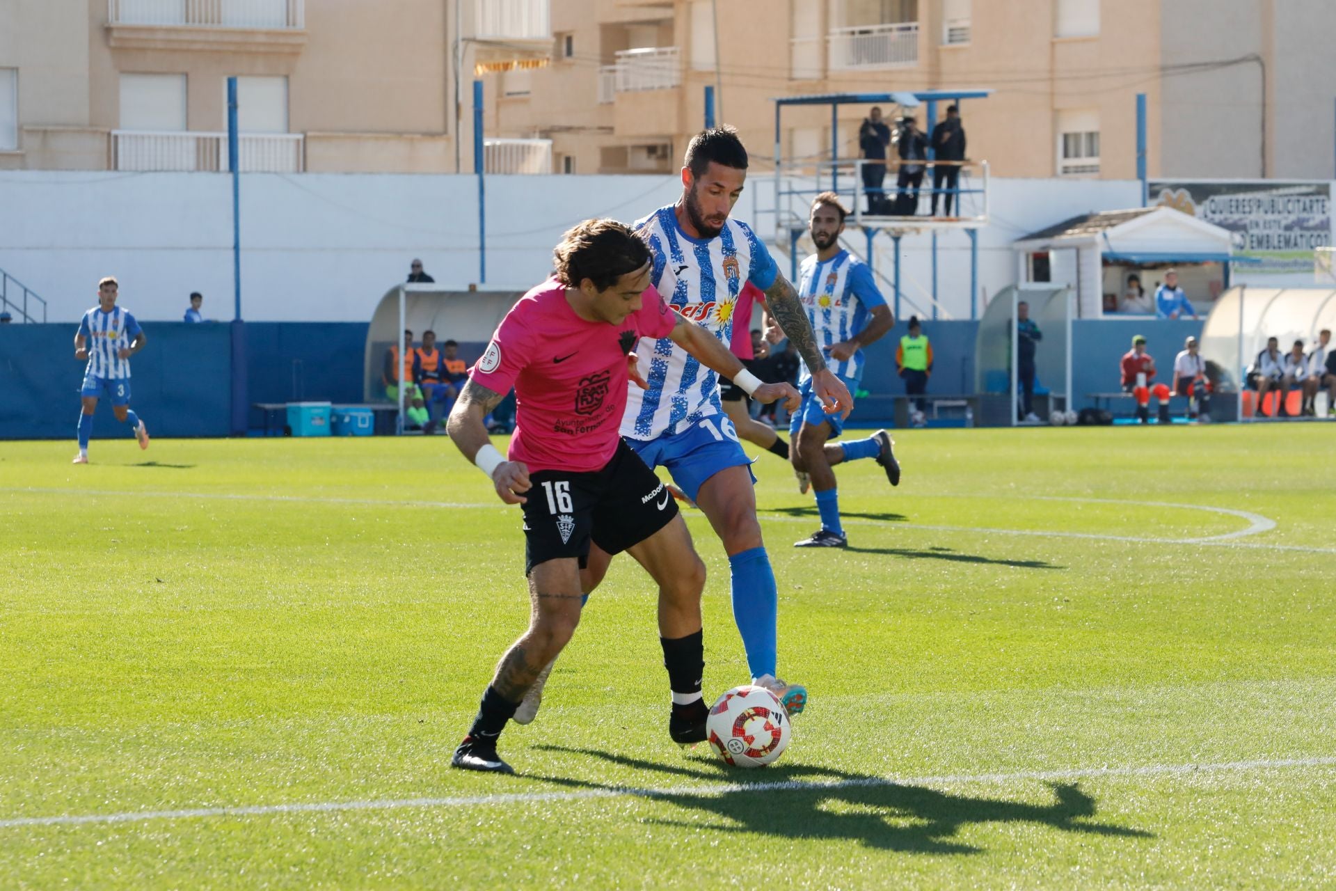 Las imágenes del Águilas-San Fernando (1-1)