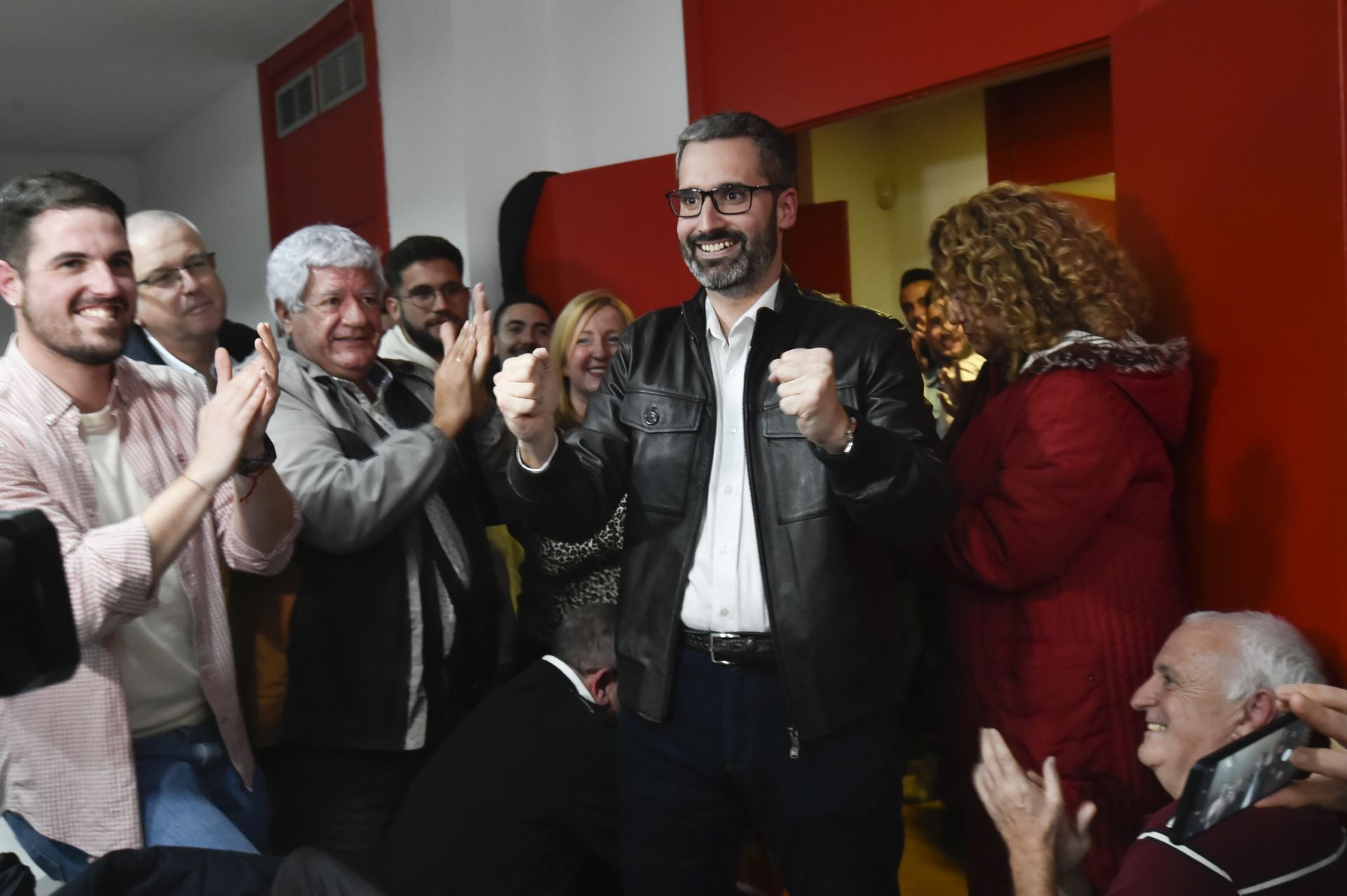 Las imágenes de la celebración de Francisco Lucas como líder del PSRM