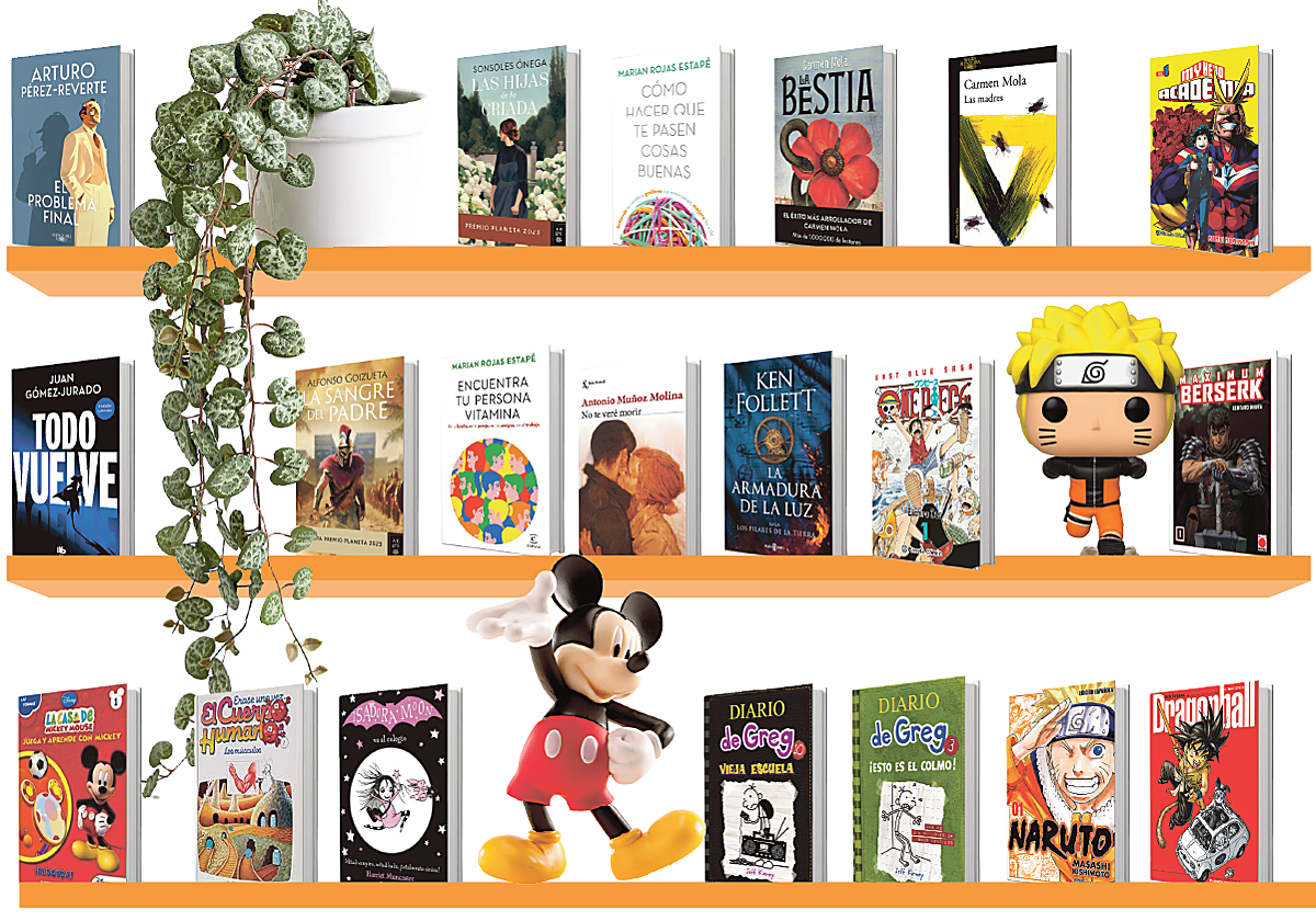 Los libros más prestados de la Biblioteca Regional de Murcia en 2024: Pérez-Reverte lidera la lista